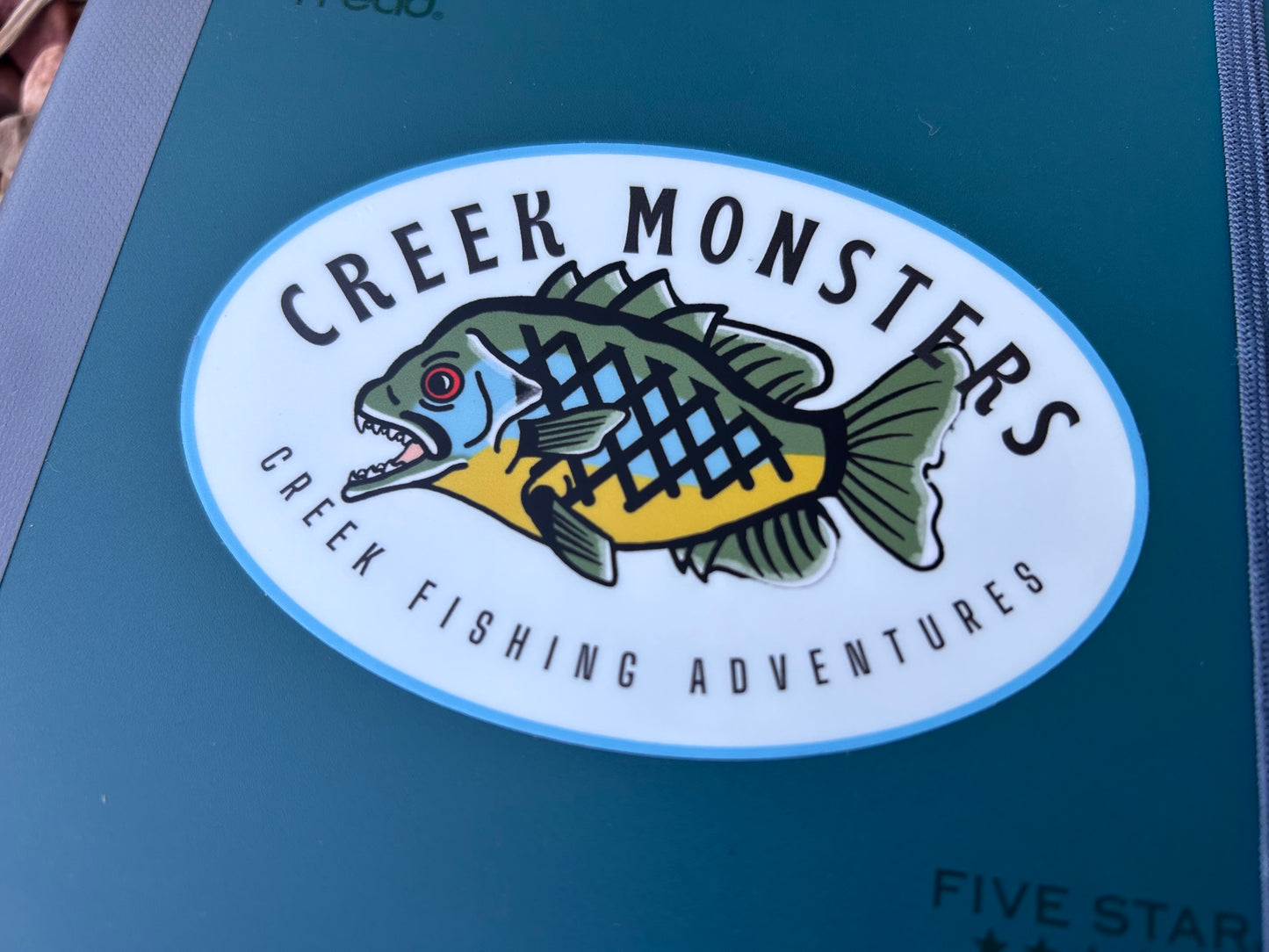 CREEK MONSTERS Sticker