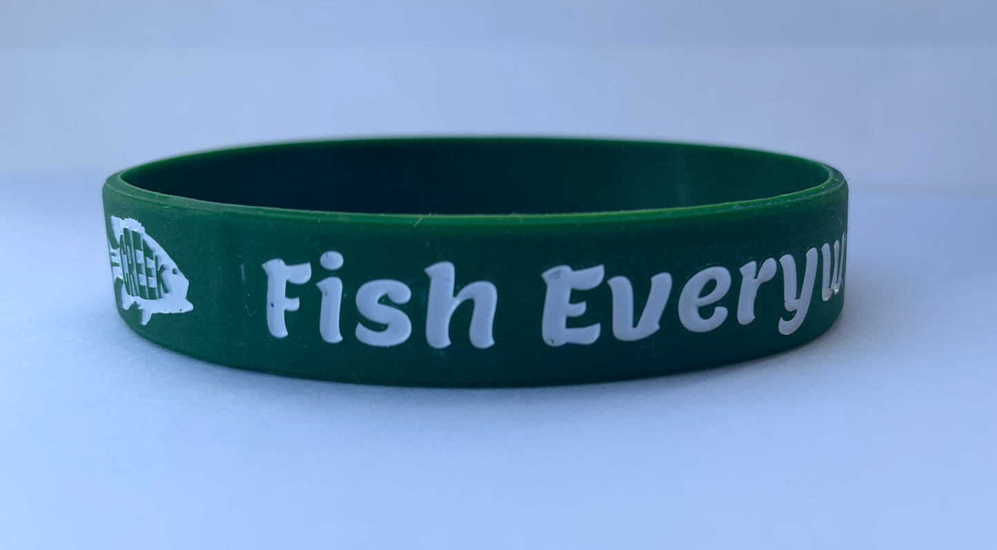 Fish Anywhere Fish Everywhere Wristband