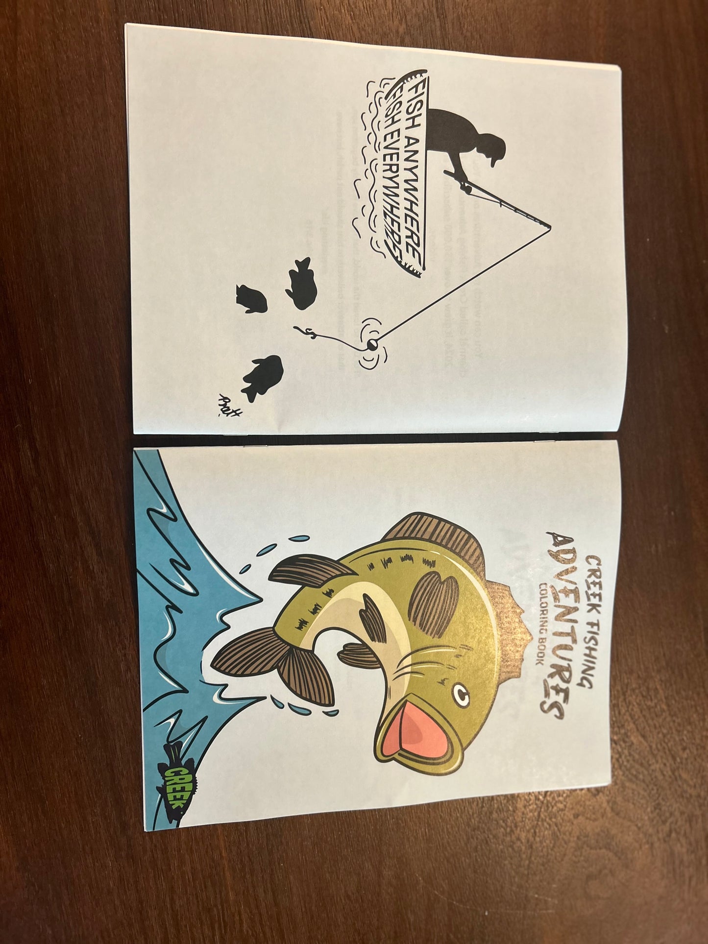 Creek Coloring & Story Book