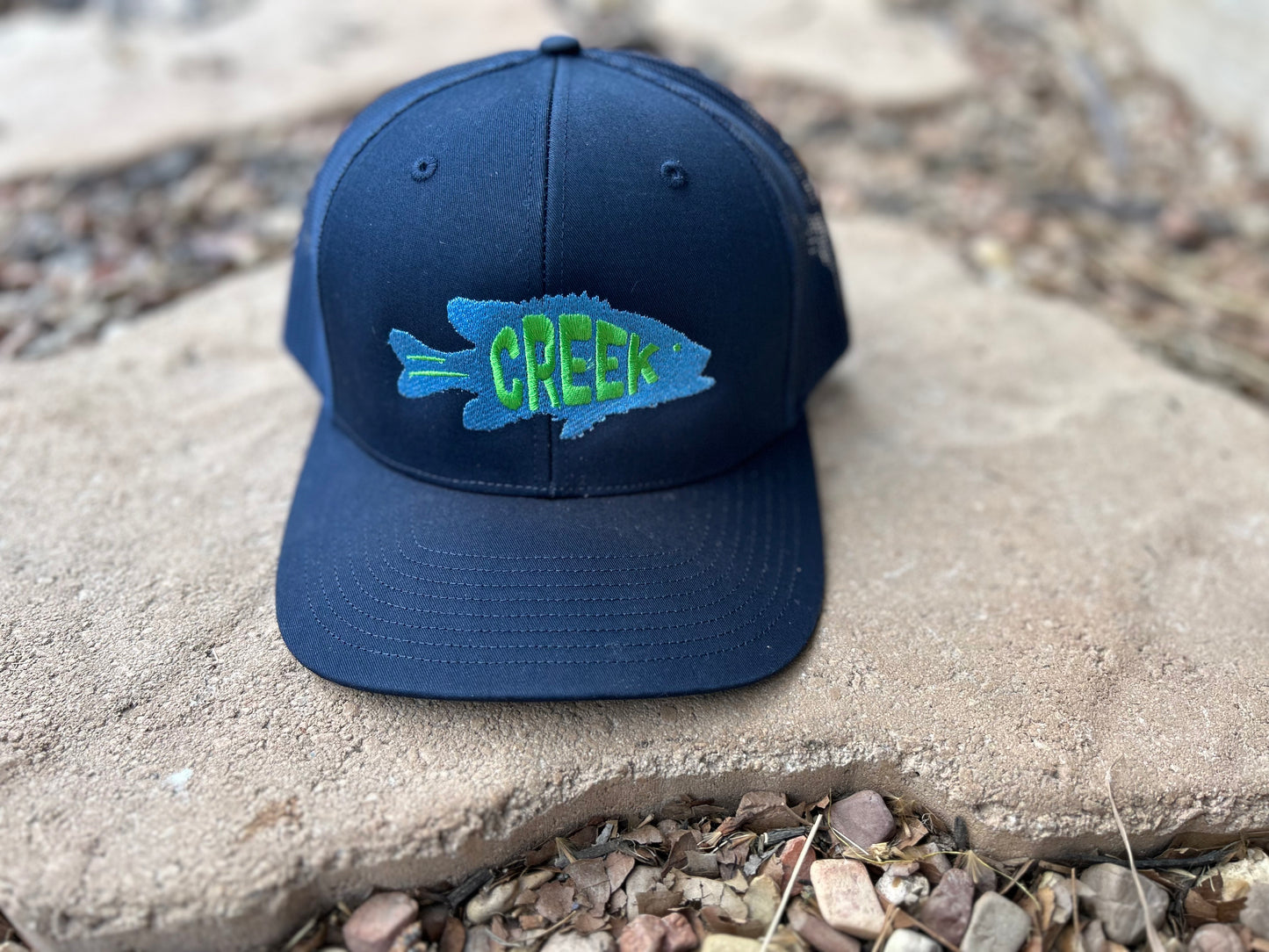 NAVY Snap-back Hat