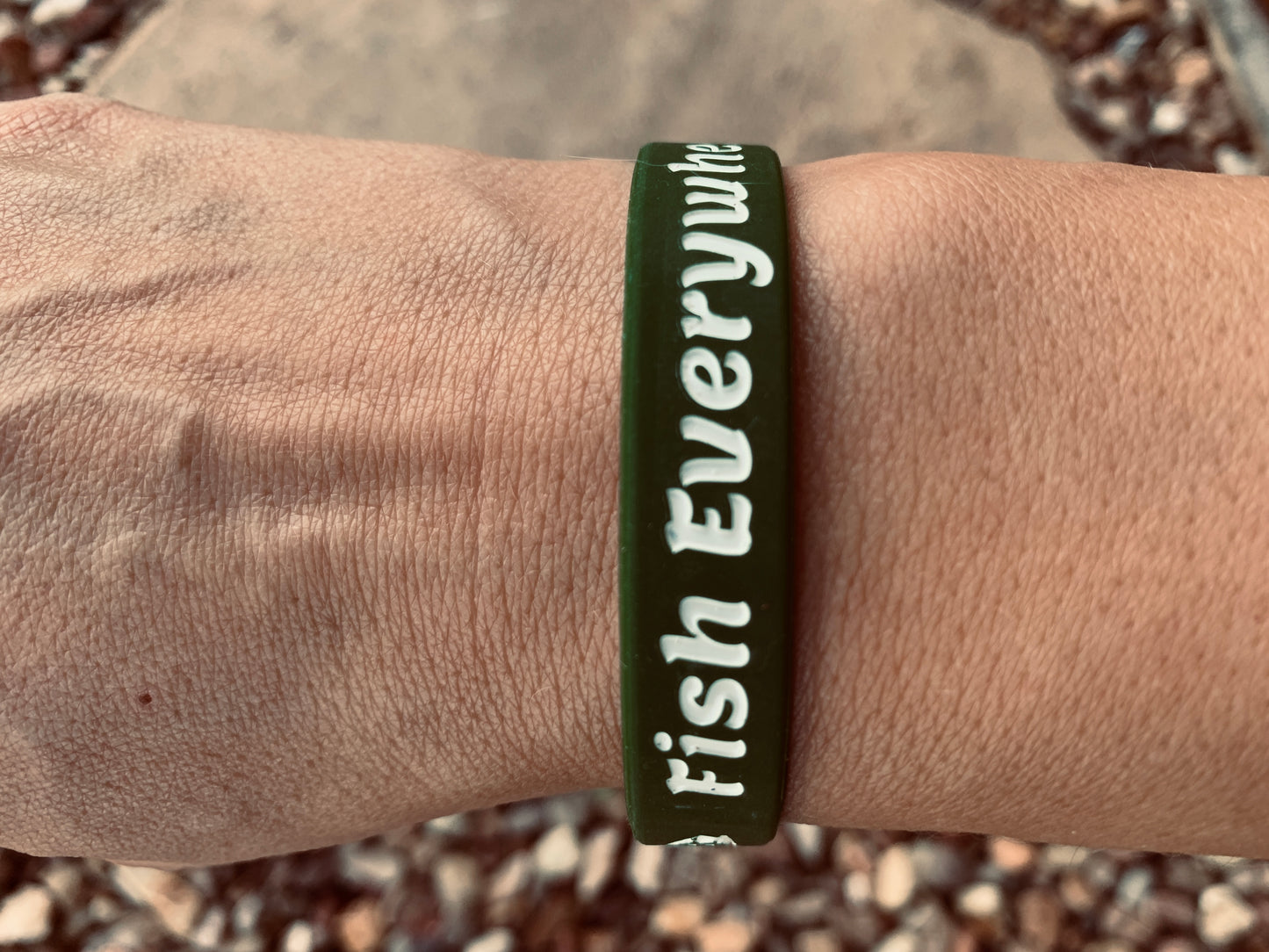 Fish Anywhere Fish Everywhere Wristband
