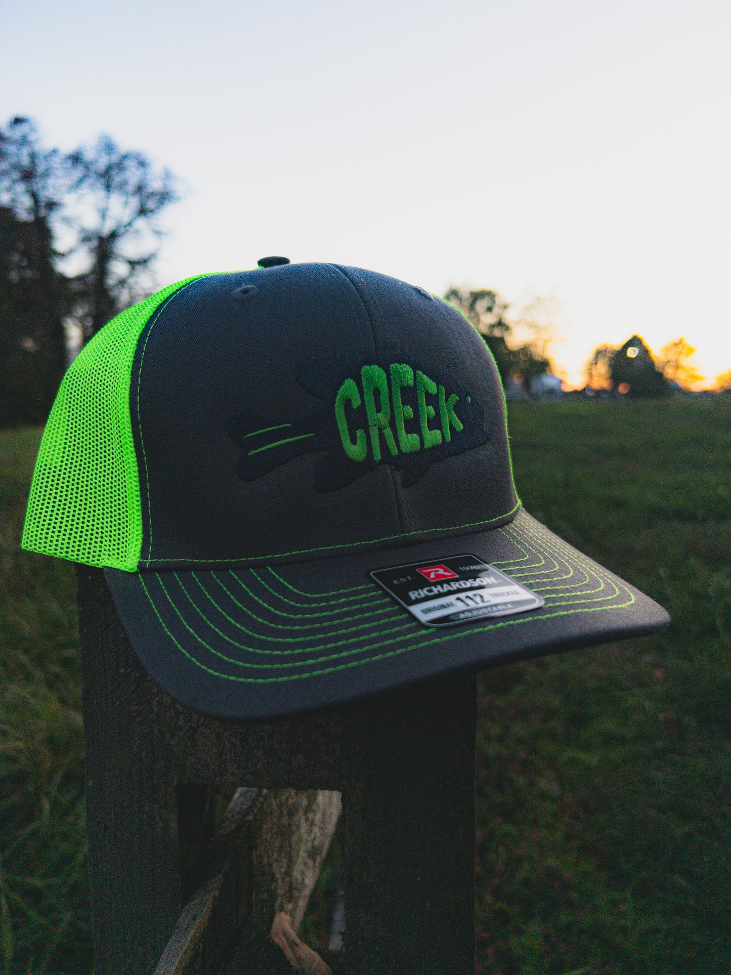 Green Snap-Back Hat