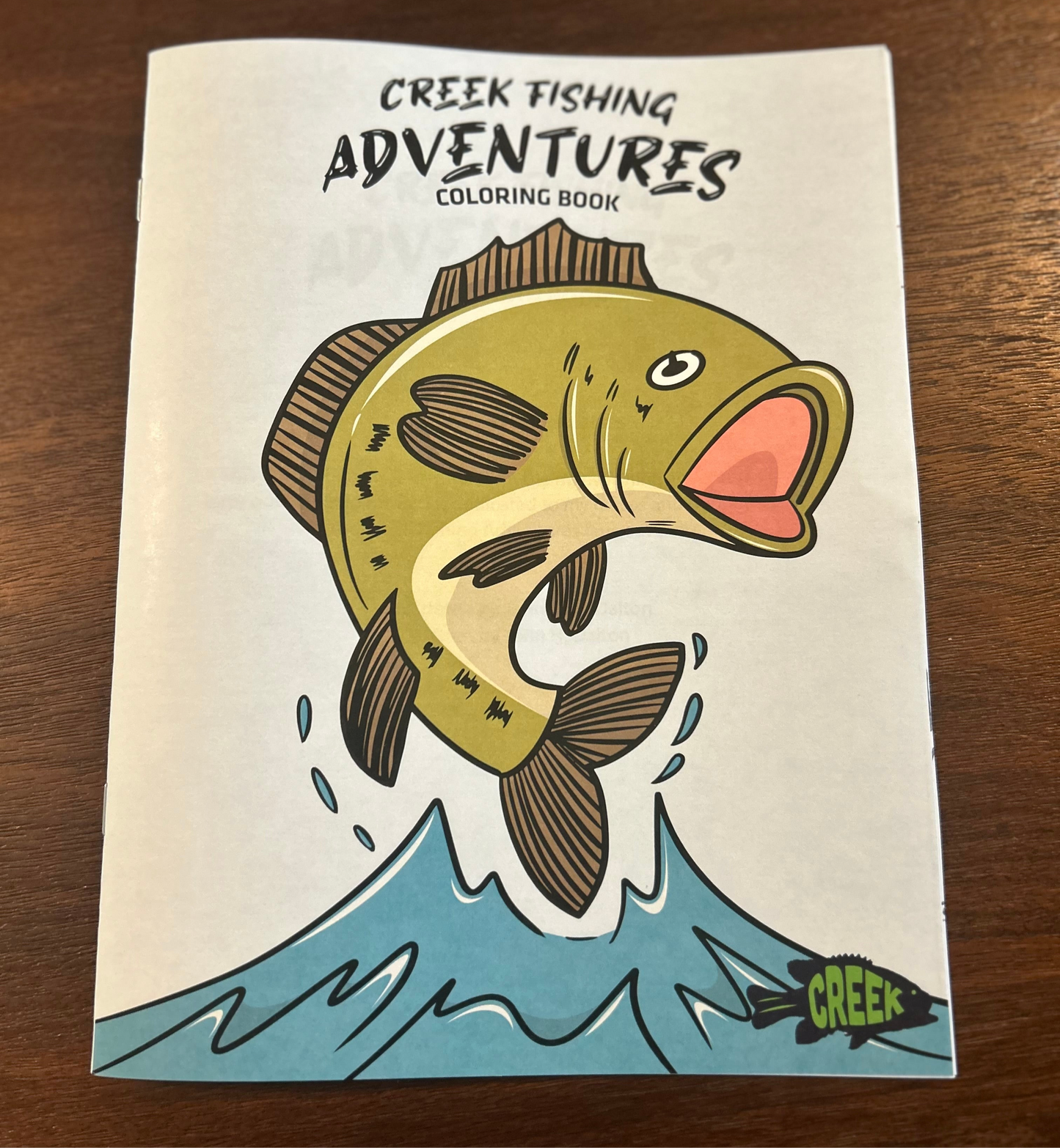 Creek Coloring & Story Book