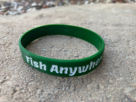 Fish Anywhere Fish Everywhere Wristband