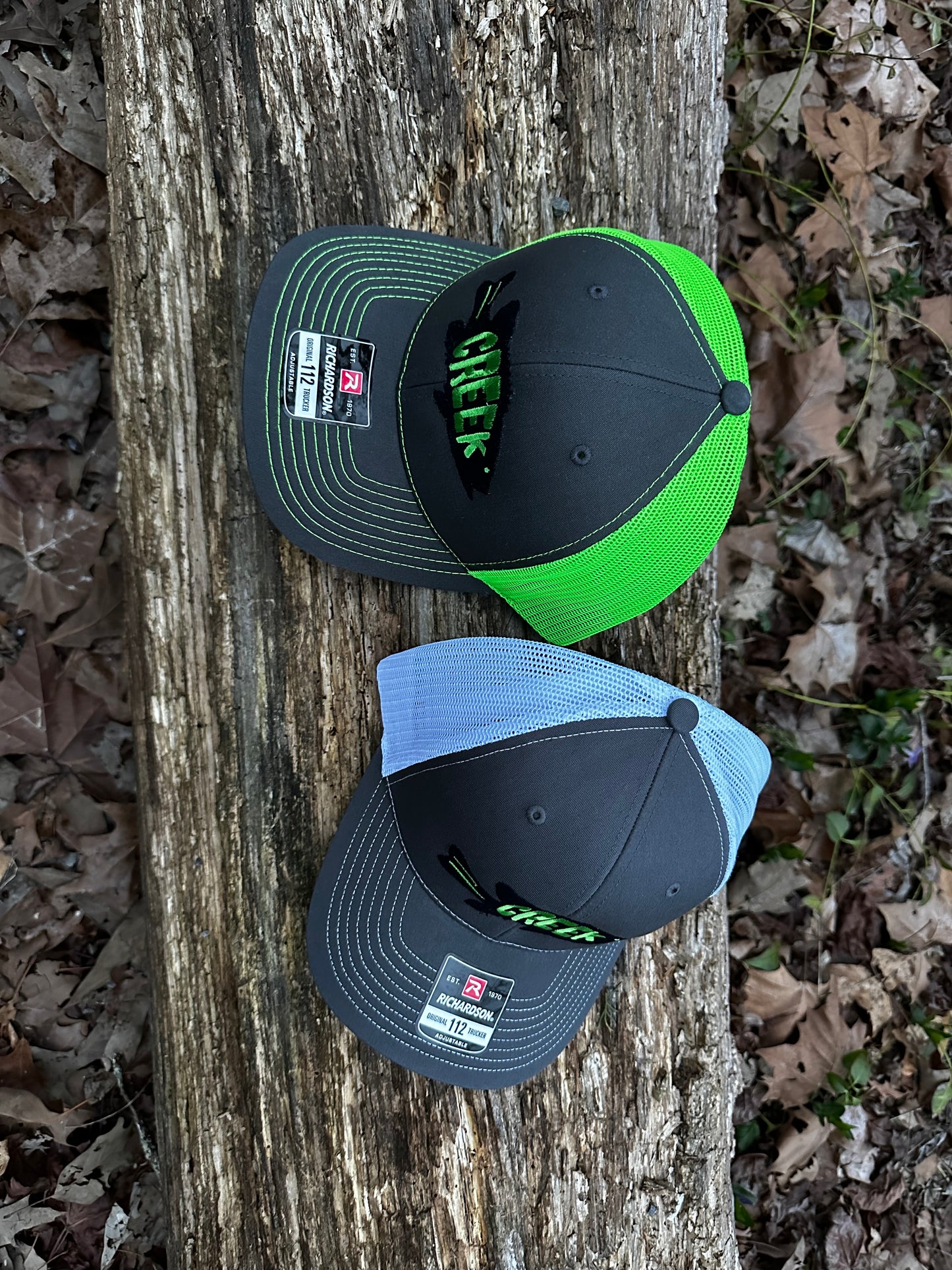 Green Snap-Back Hat